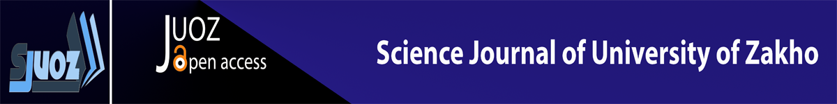 Science Journal of University of Zakho